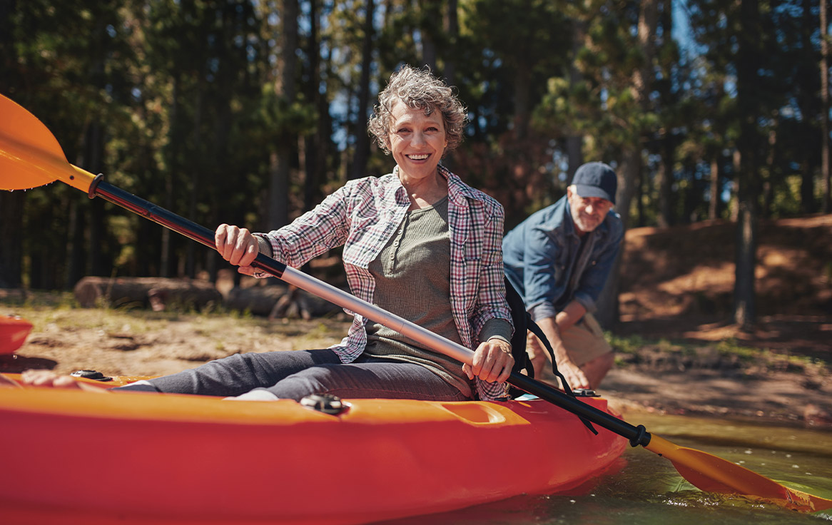 senior couple kayaking together what is an annuity safe harbor associates llc