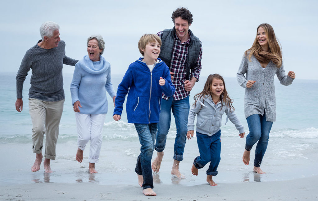 smiling generation family running on beach what is an annuity safe harbor associates llc